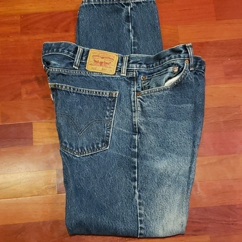 Levis 505 Straight Fit 40x31 EUC